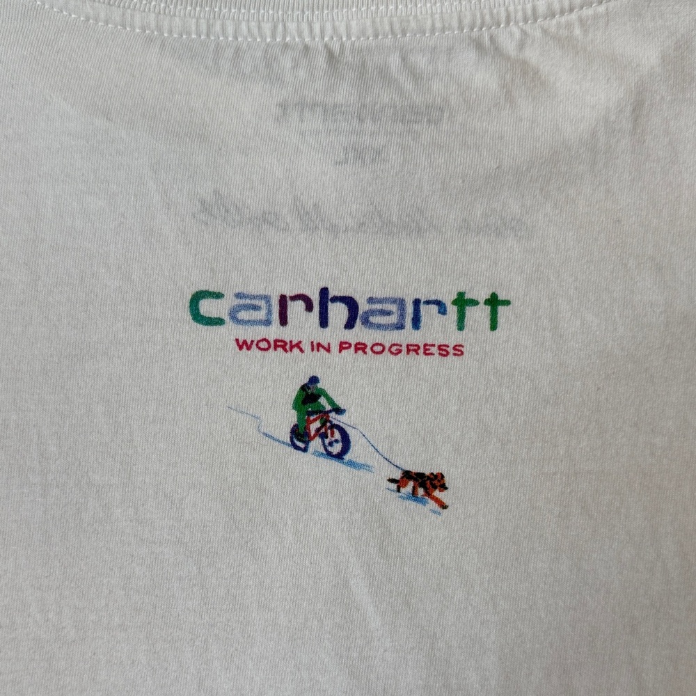 Carhartt WIP White XXL T-Shirt - Picture 4 of 4